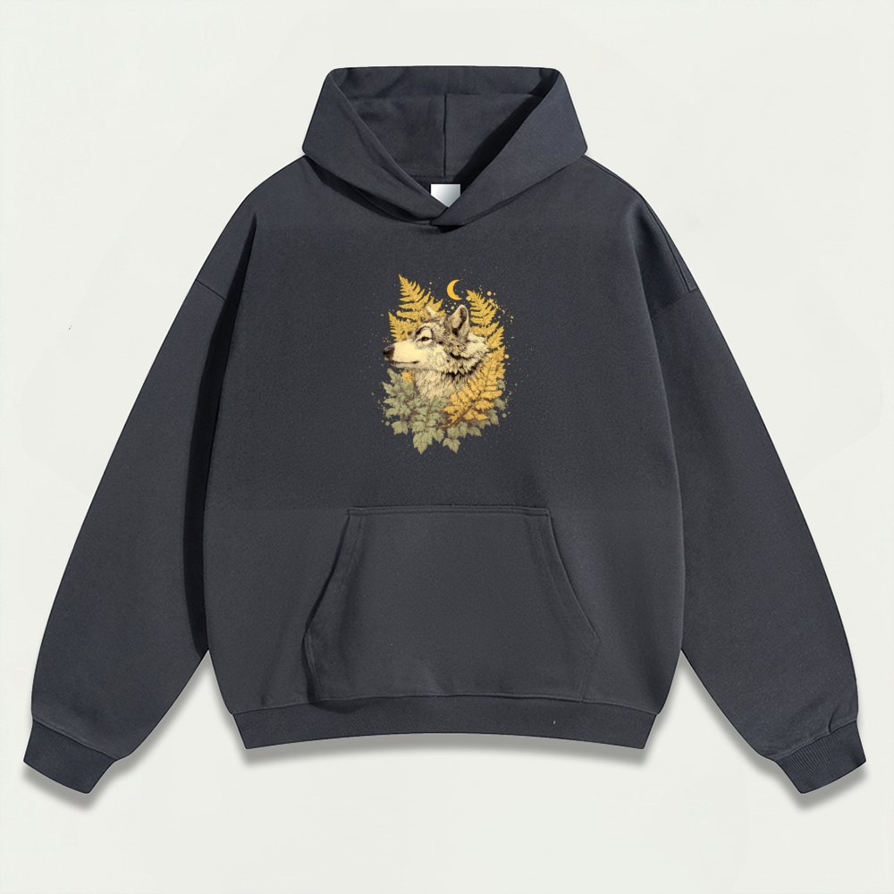 Wolf Weed Heavyweight Trail Hoodie-HikeVista