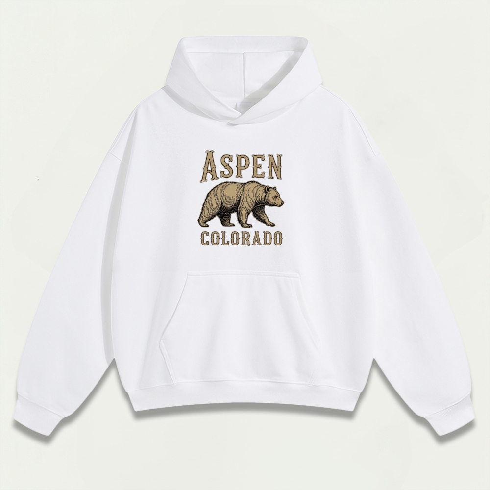 Aspen Colorado Heavyweight Hiking Hoodie-HikeVista