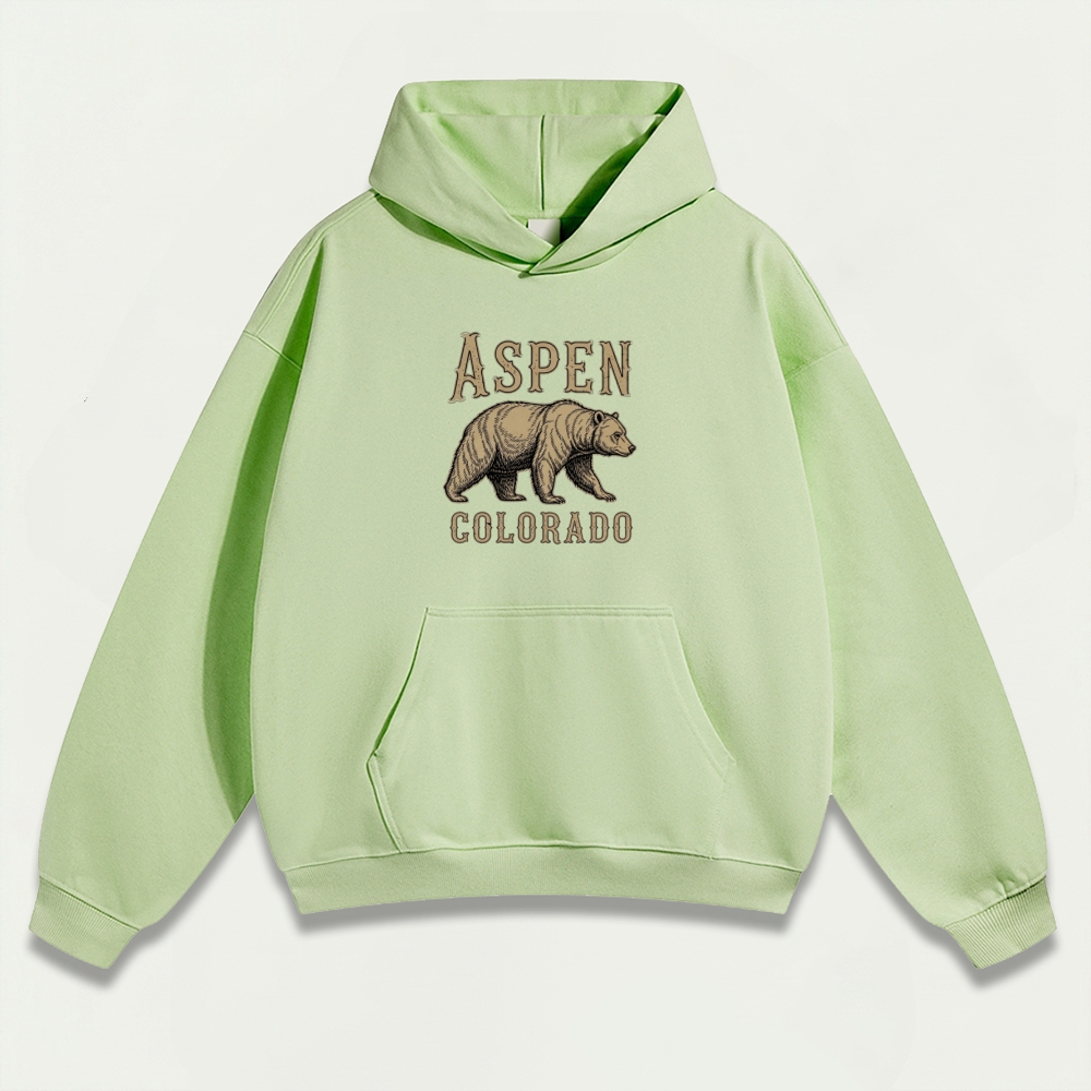 Aspen Colorado Heavyweight Hiking Hoodie-HikeVista