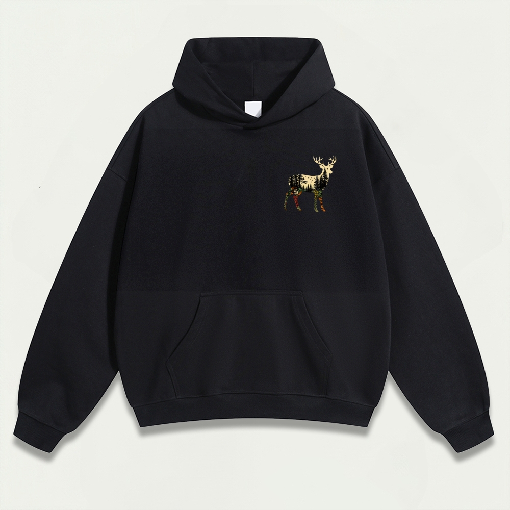 Elk Forest Heavyweight Hiking Hoodie-HikeVista