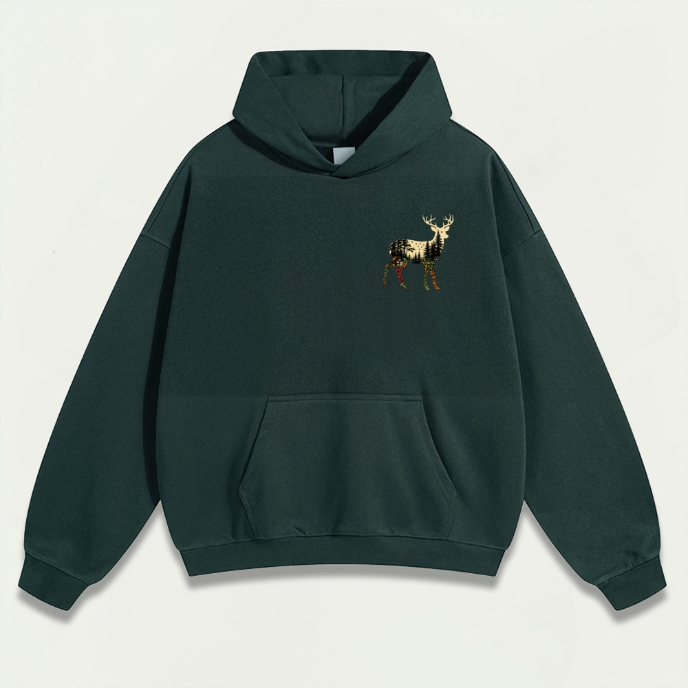 Elk Forest Heavyweight Hiking Hoodie-HikeVista