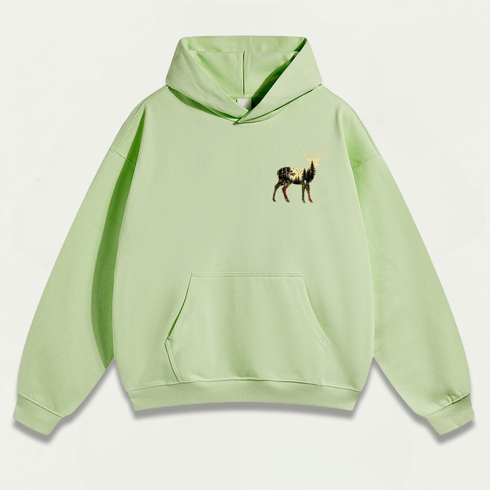 Elk Forest Heavyweight Hiking Hoodie-HikeVista