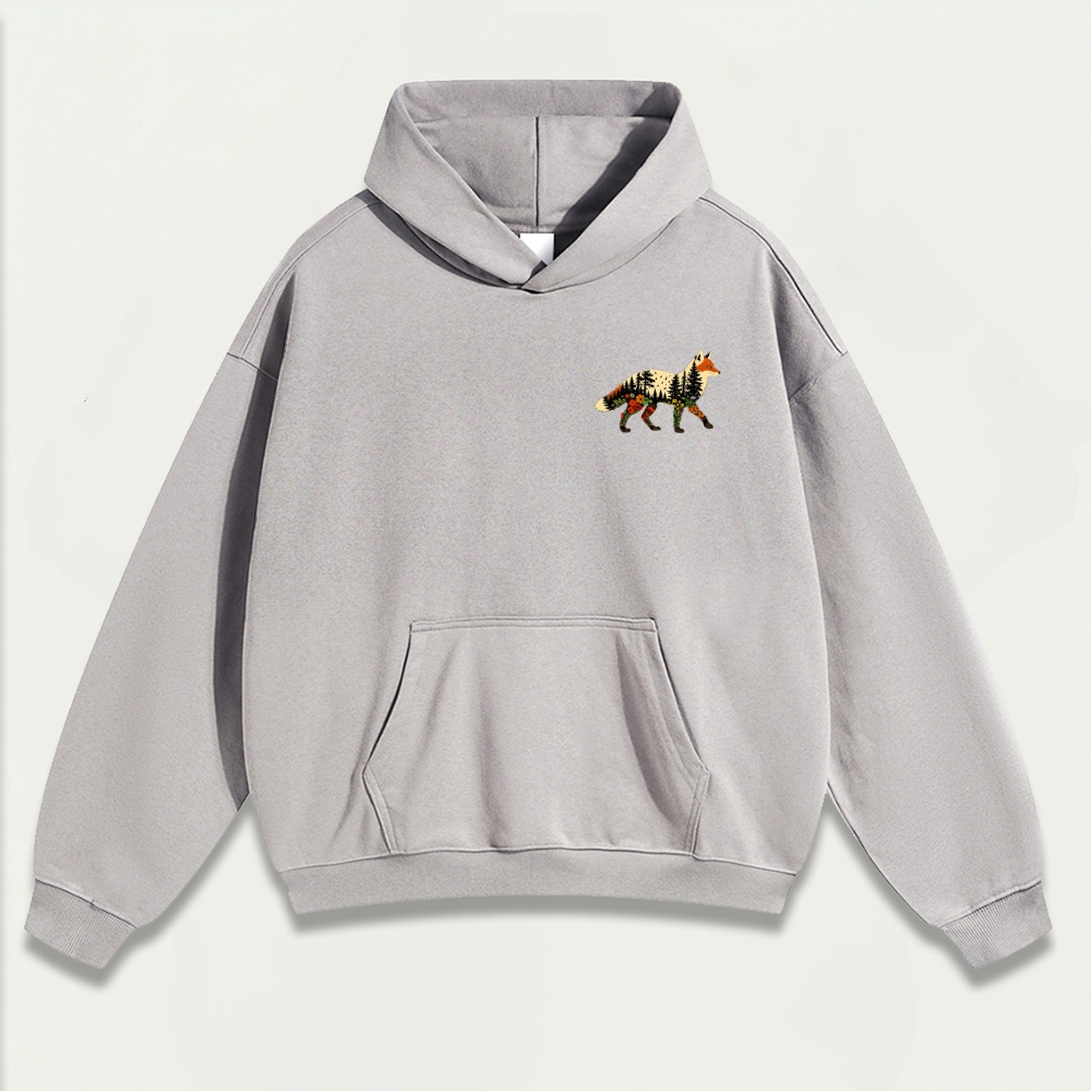 Fox Forest Heavyweight Hiking Hoodie-HikeVista