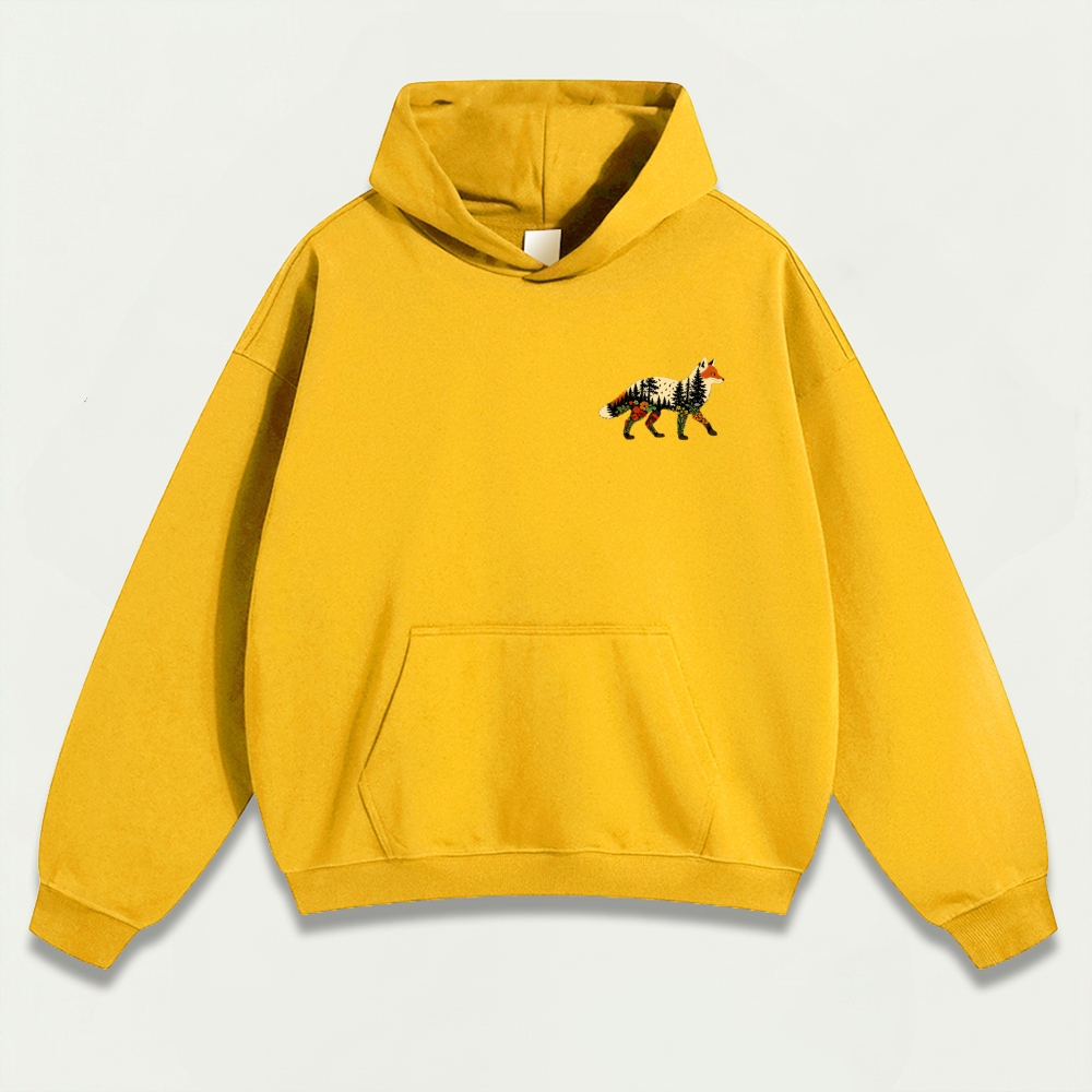 Fox Forest Heavyweight Hiking Hoodie-HikeVista