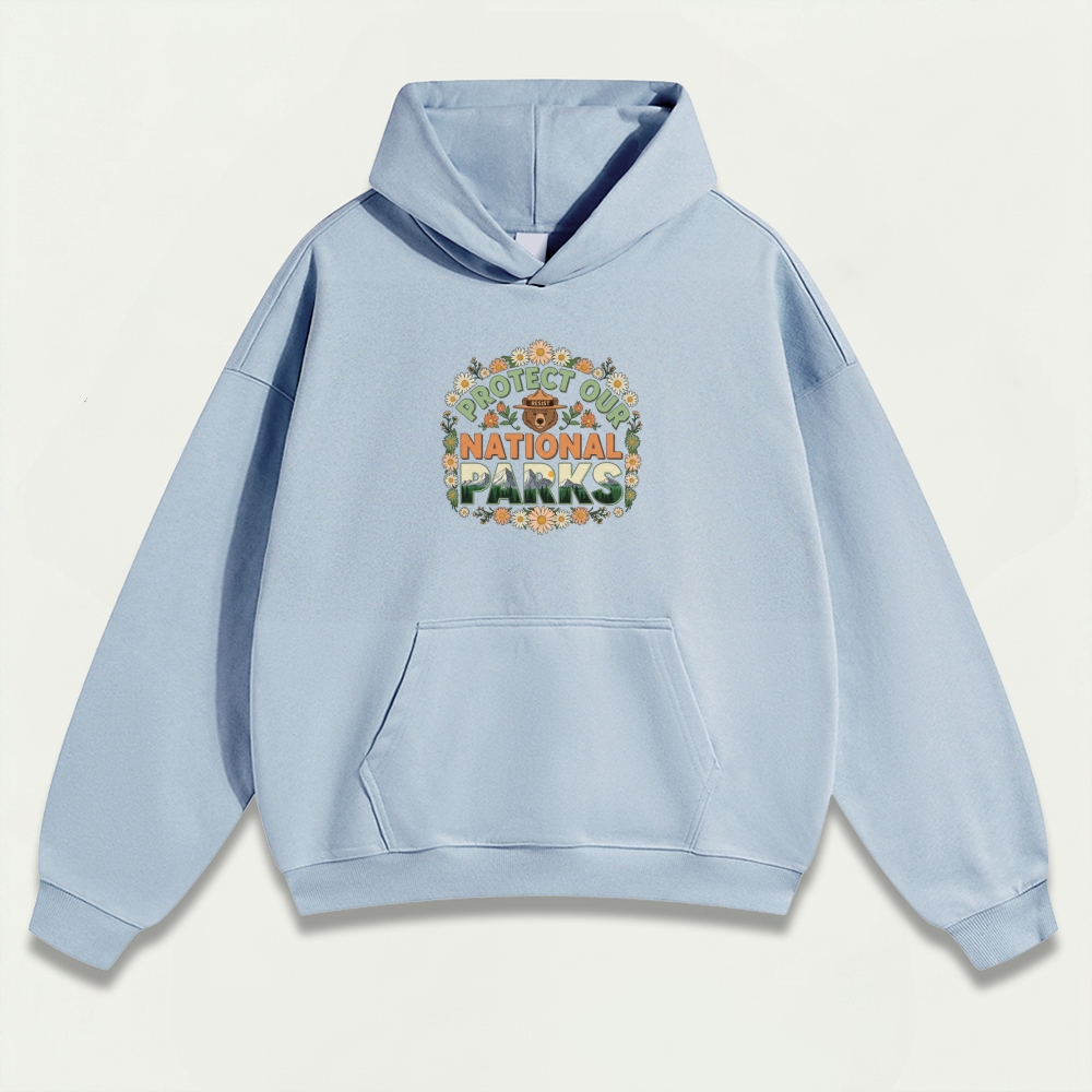 Protect Our National Park Heavyweight Trail Hoodie-HikeVista