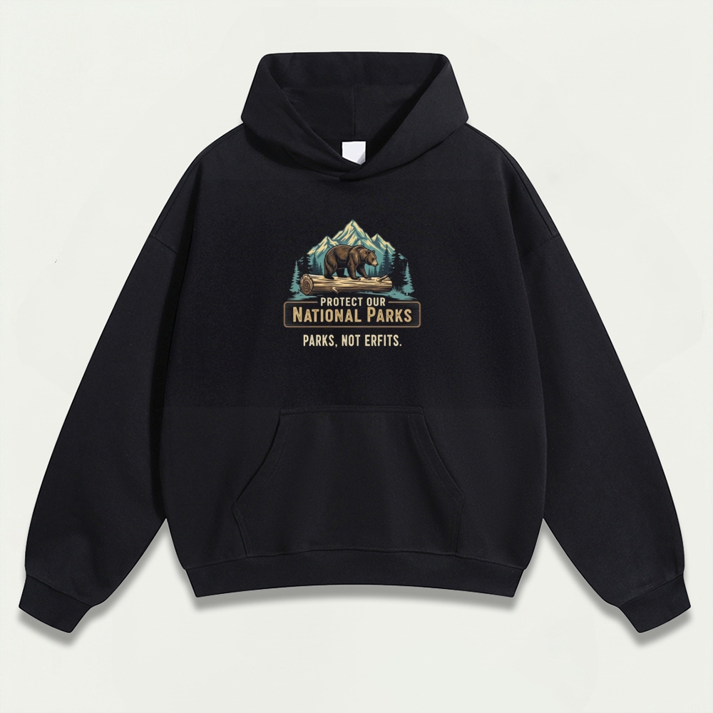 Protect Our National Park Heavyweight Trail Hoodie-HikeVista