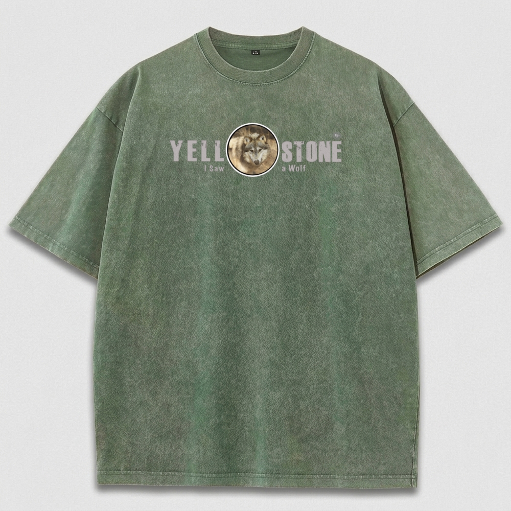 Yosemite National Park Vintage Organic Cotton Hiking Tee-HikeVista