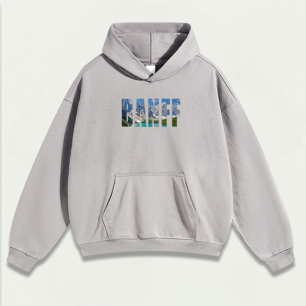 Banff National Park Heavyweight Trail Hoodie-HikeVista