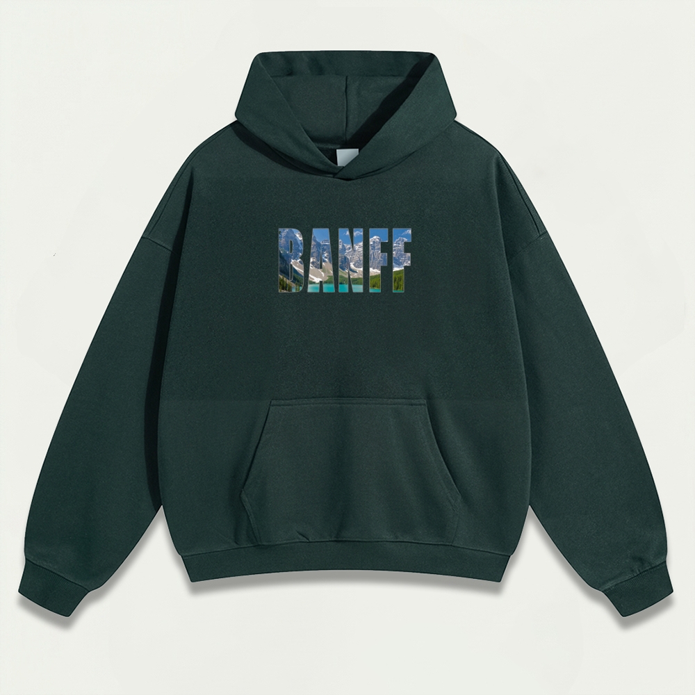 Banff National Park Heavyweight Trail Hoodie-HikeVista
