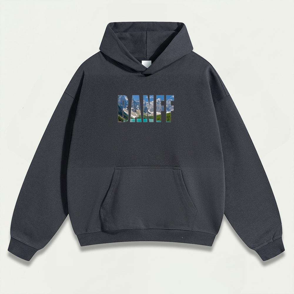 Banff National Park Heavyweight Trail Hoodie-HikeVista