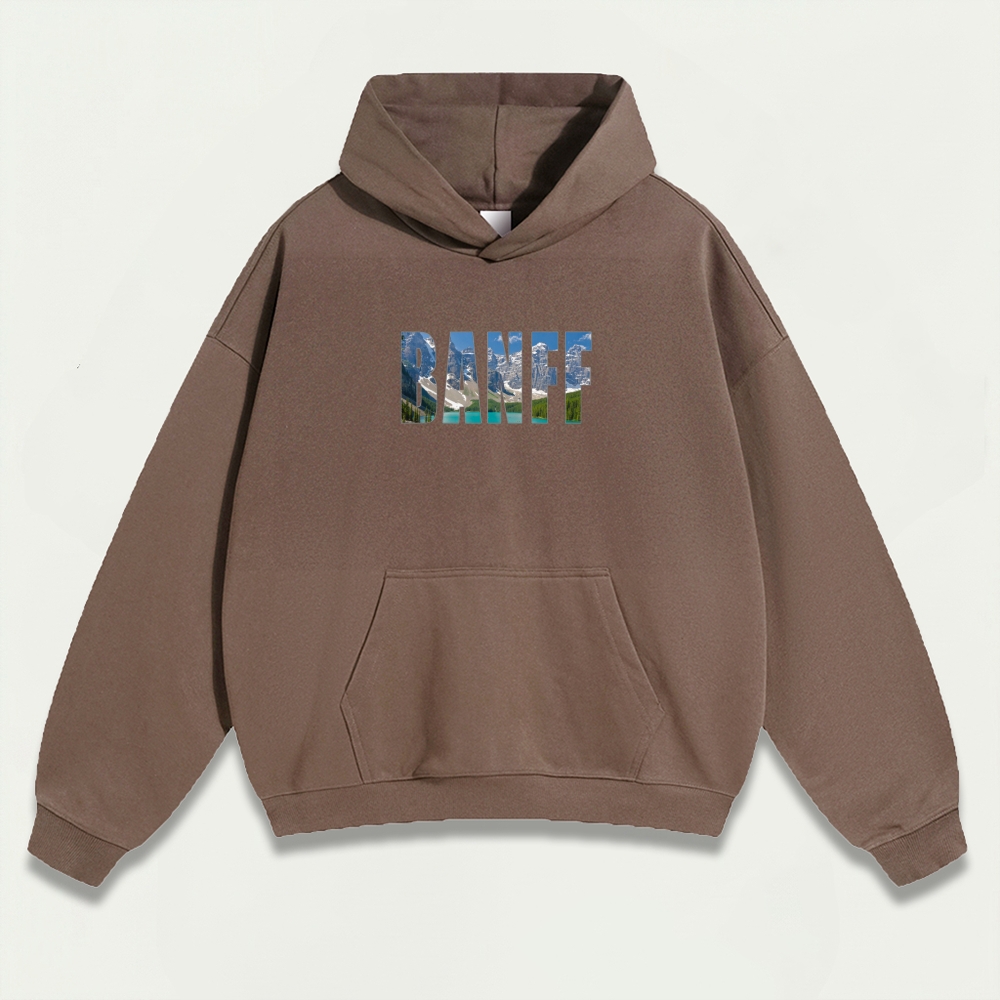 Banff National Park Heavyweight Trail Hoodie-HikeVista