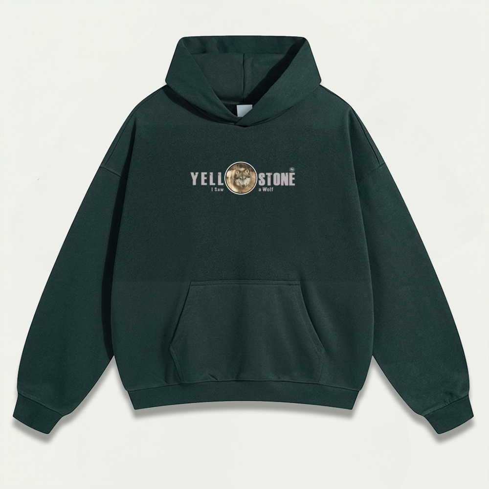 Yellowstone National Park Heavyweight Trail Hoodie-HikeVista