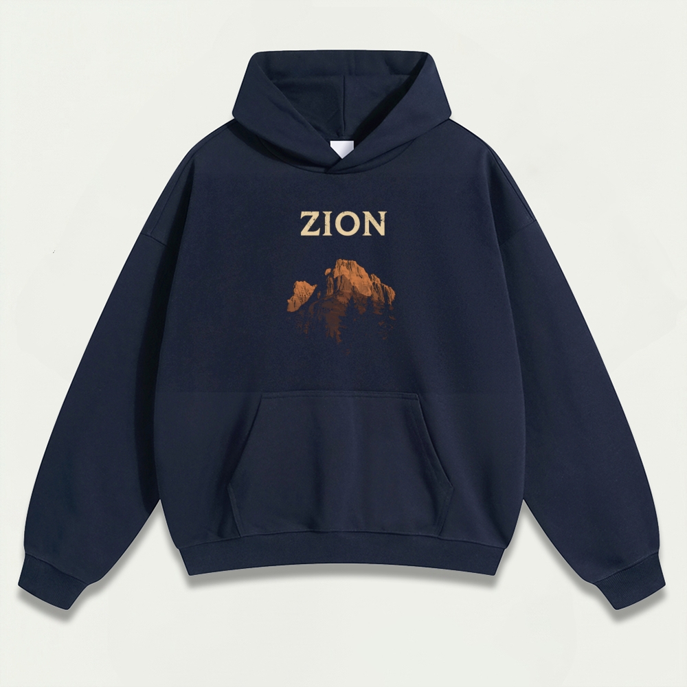 Zion National Park Heavyweight Trail Hoodie-HikeVista