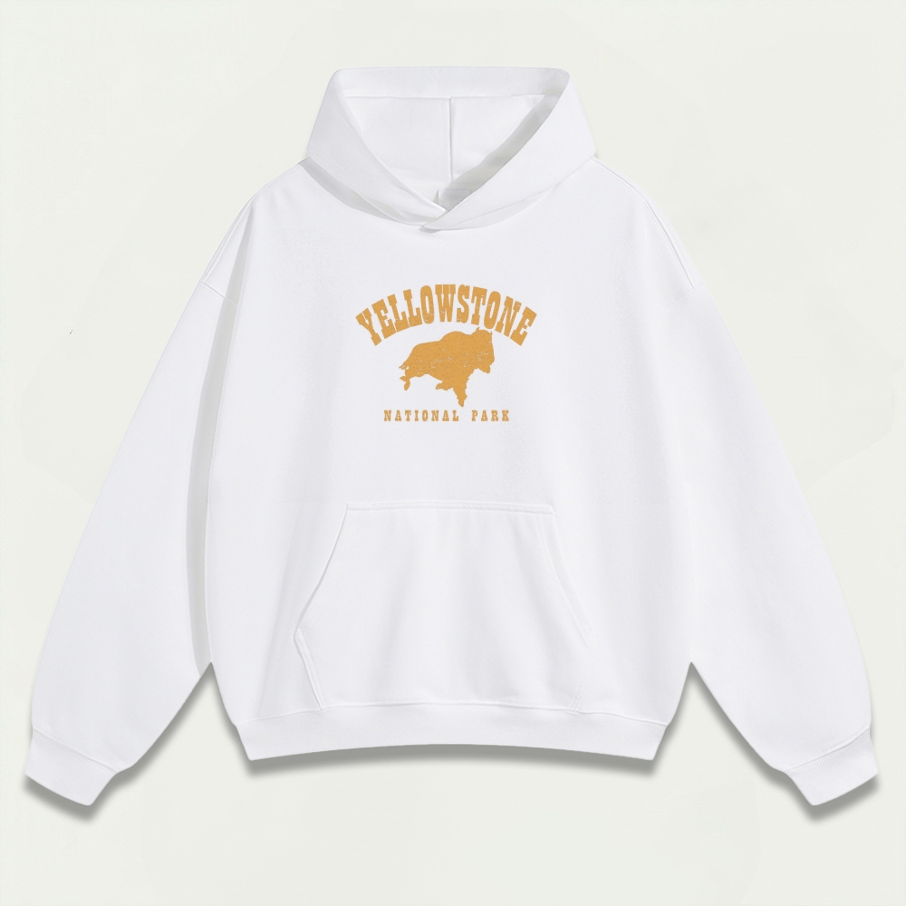 Yellowstone National Park Heavyweight Trail Hoodie-HikeVista