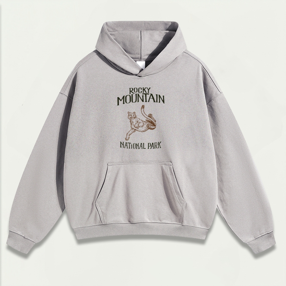 Rocky Mountains Heavyweight Trail Hoodie-HikeVista