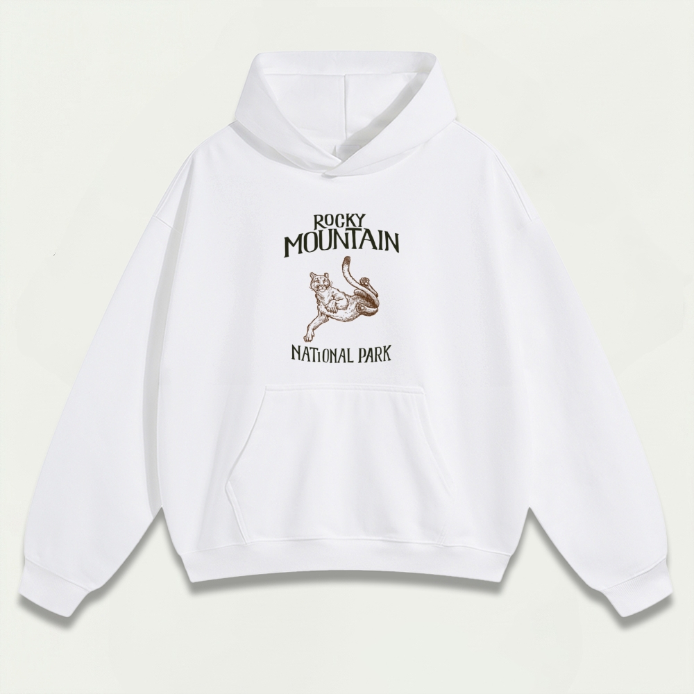 Rocky Mountains Heavyweight Trail Hoodie-HikeVista
