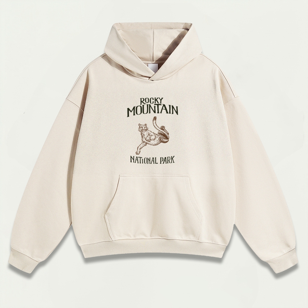 Rocky Mountains Heavyweight Trail Hoodie-HikeVista