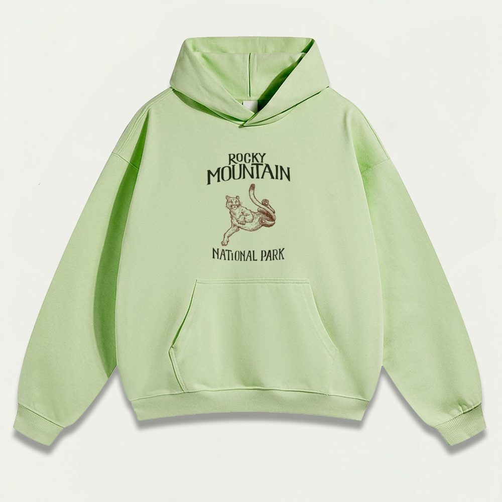 Rocky Mountains Heavyweight Trail Hoodie-HikeVista