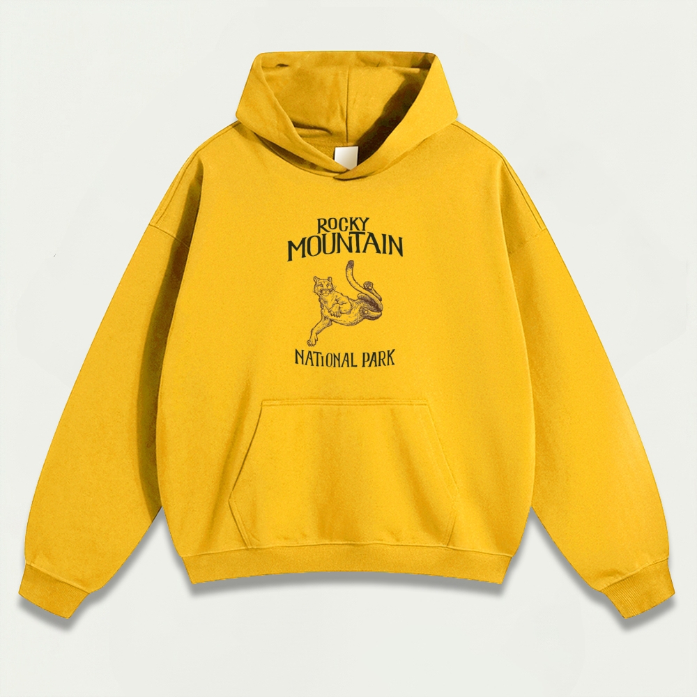 Rocky Mountains Heavyweight Trail Hoodie-HikeVista