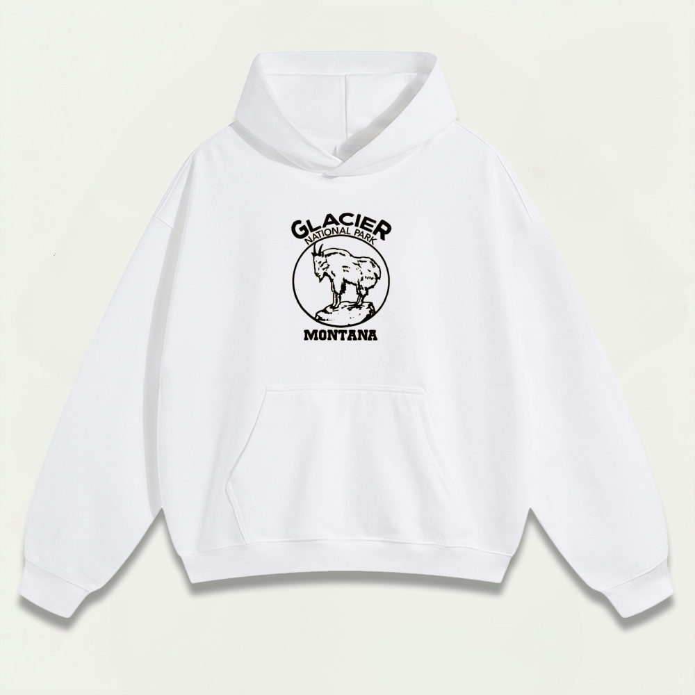 Glacier Mountain Goat Heavyweight Trail Hoodie-HikeVista