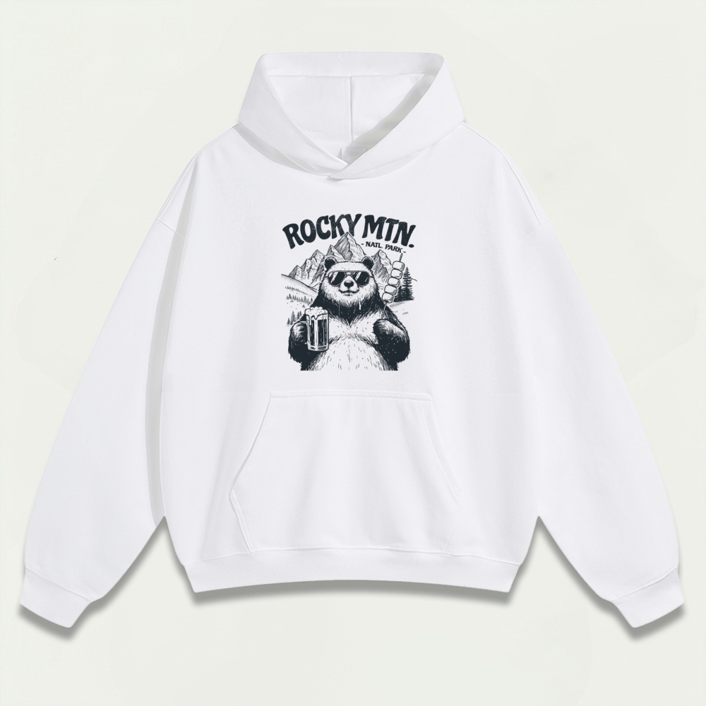 Rocky Mountains Heavyweight Trail Hoodie-HikeVista