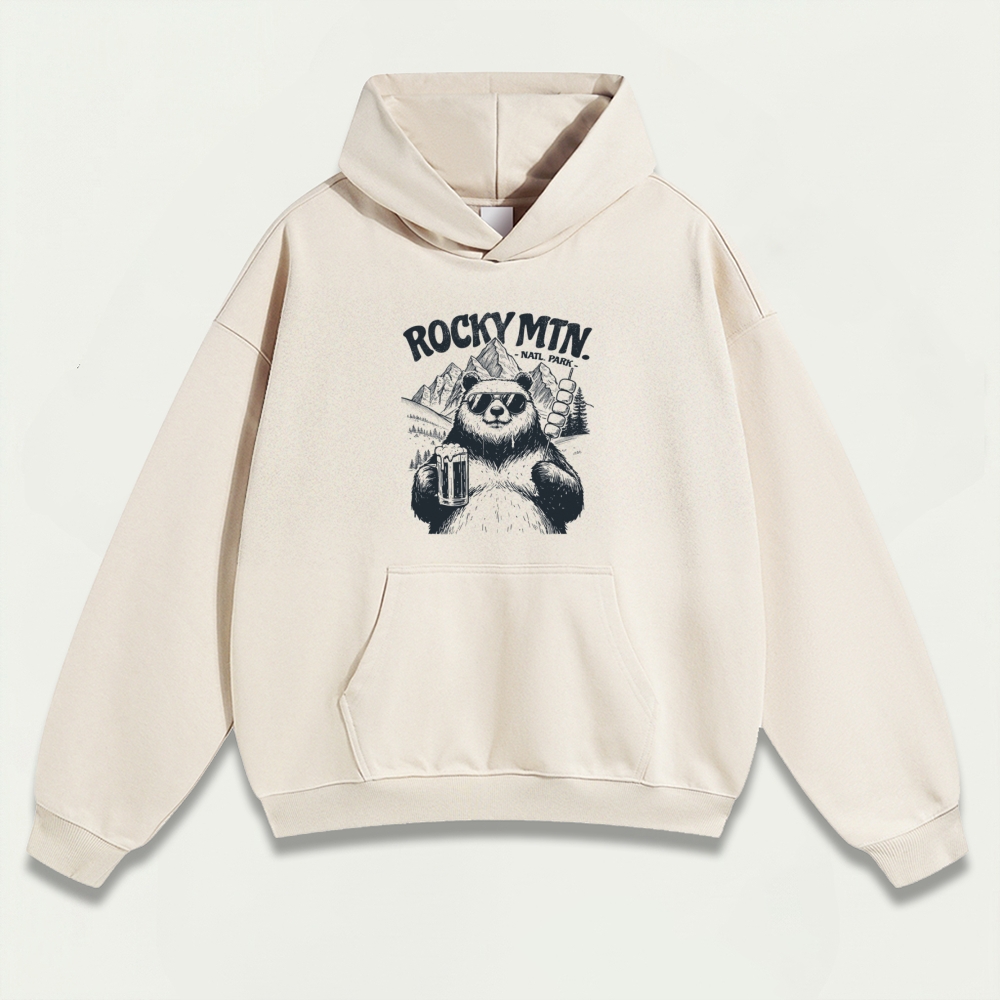 Rocky Mountains Heavyweight Trail Hoodie-HikeVista