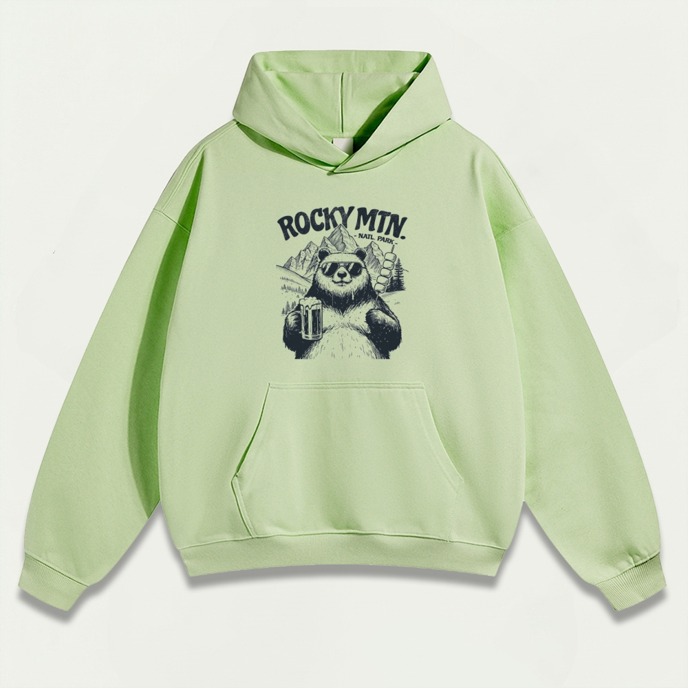 Rocky Mountains Heavyweight Trail Hoodie-HikeVista