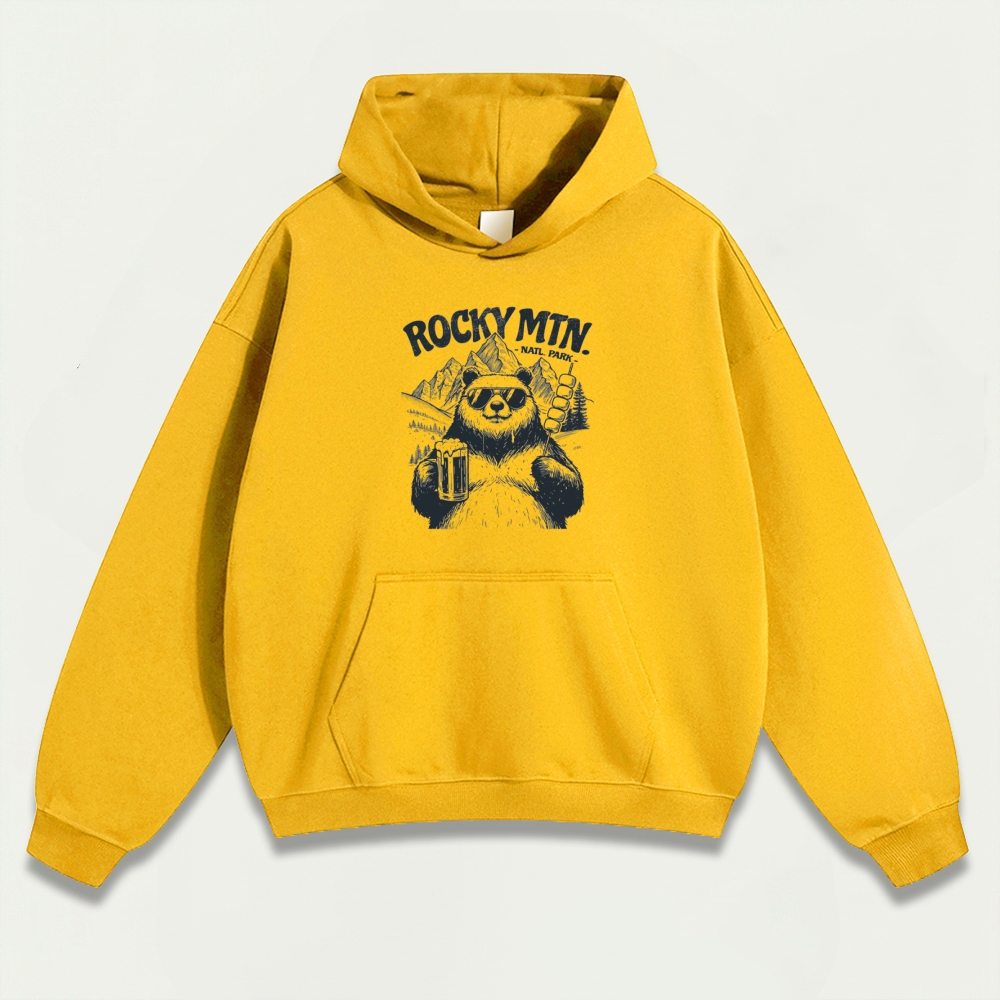 Rocky Mountains Heavyweight Trail Hoodie-HikeVista