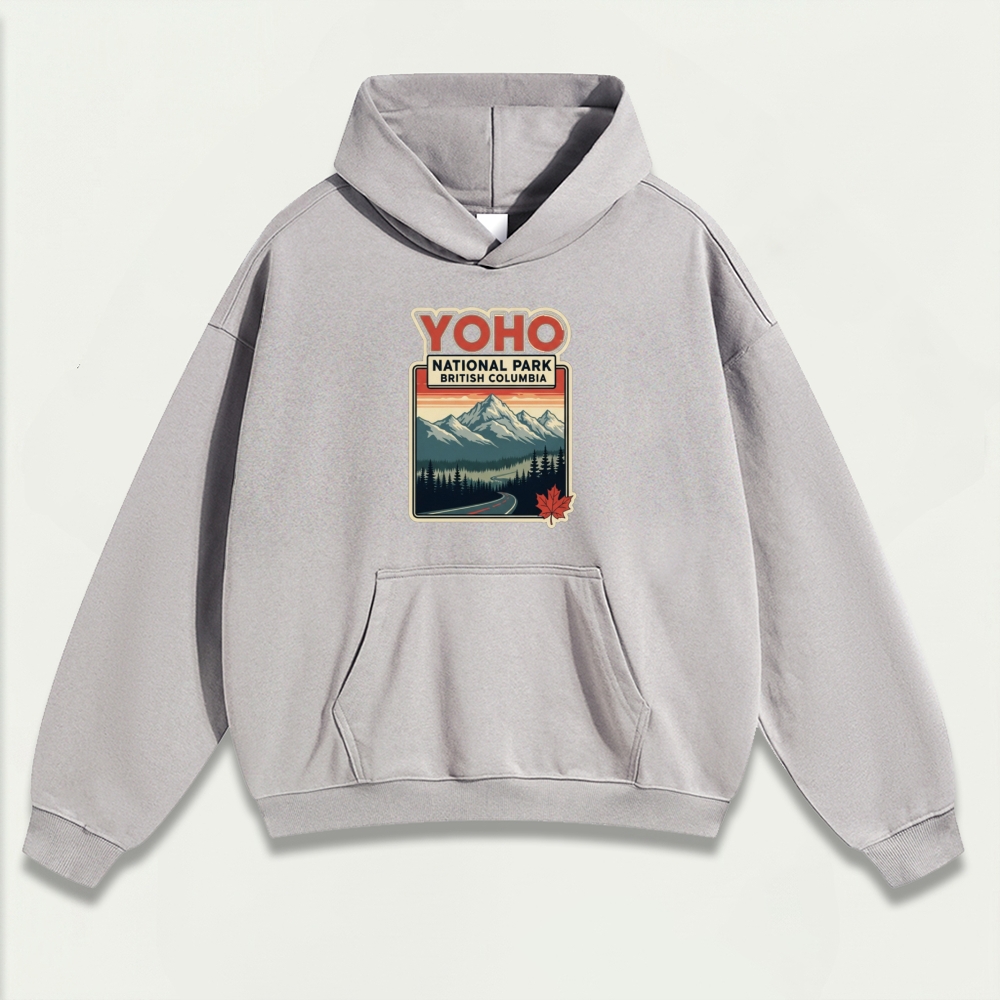 Yoho National Park Heavyweight Trail Hoodie-HikeVista