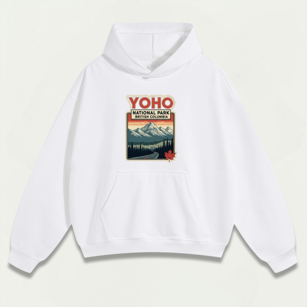 Yoho National Park Heavyweight Trail Hoodie-HikeVista