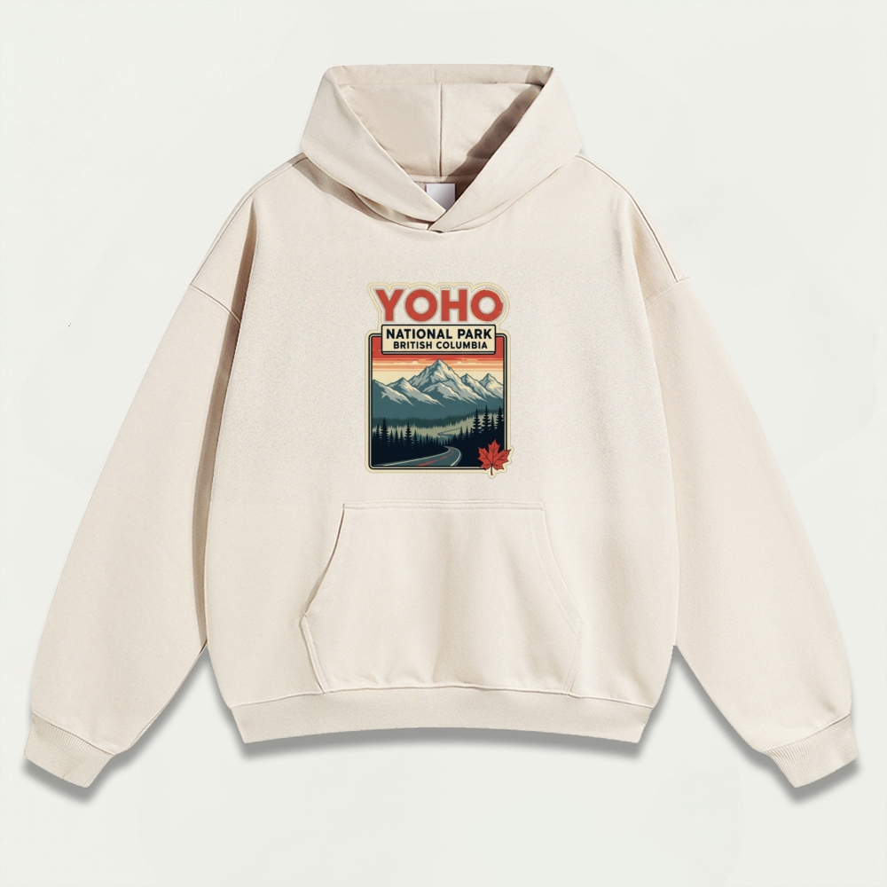 Yoho National Park Heavyweight Trail Hoodie-HikeVista