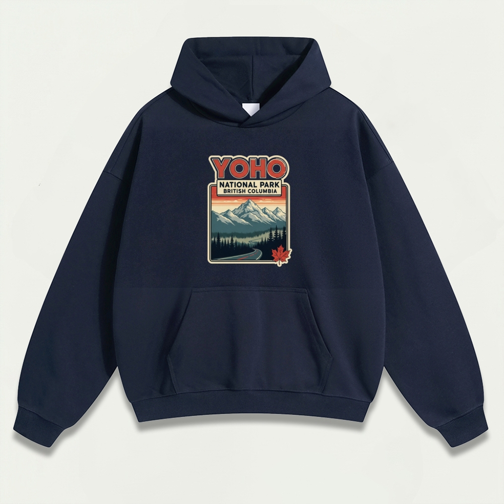 Yoho National Park Heavyweight Trail Hoodie-HikeVista