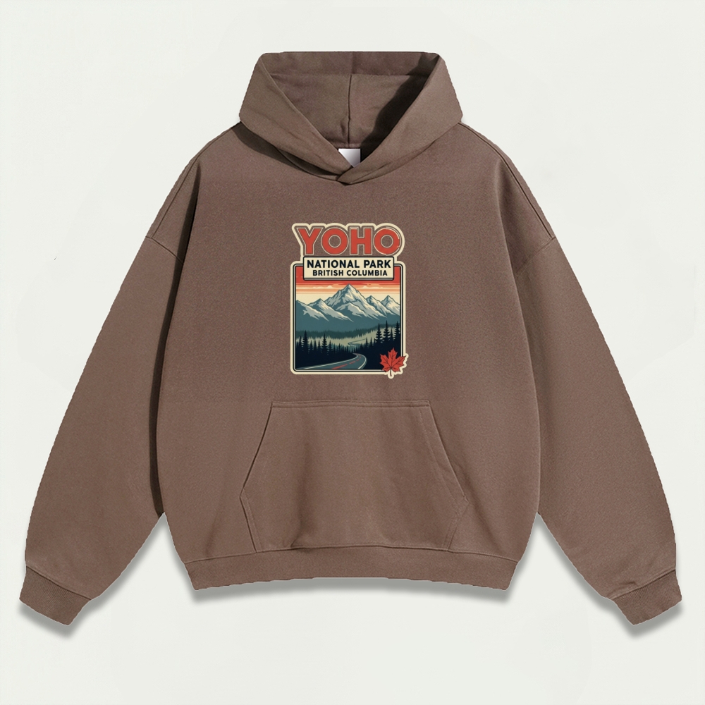 Yoho National Park Heavyweight Trail Hoodie-HikeVista