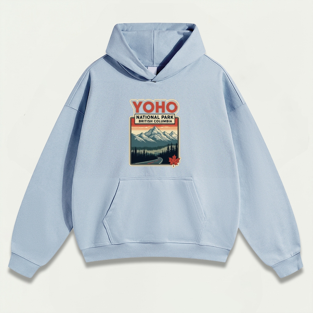 Yoho National Park Heavyweight Trail Hoodie-HikeVista