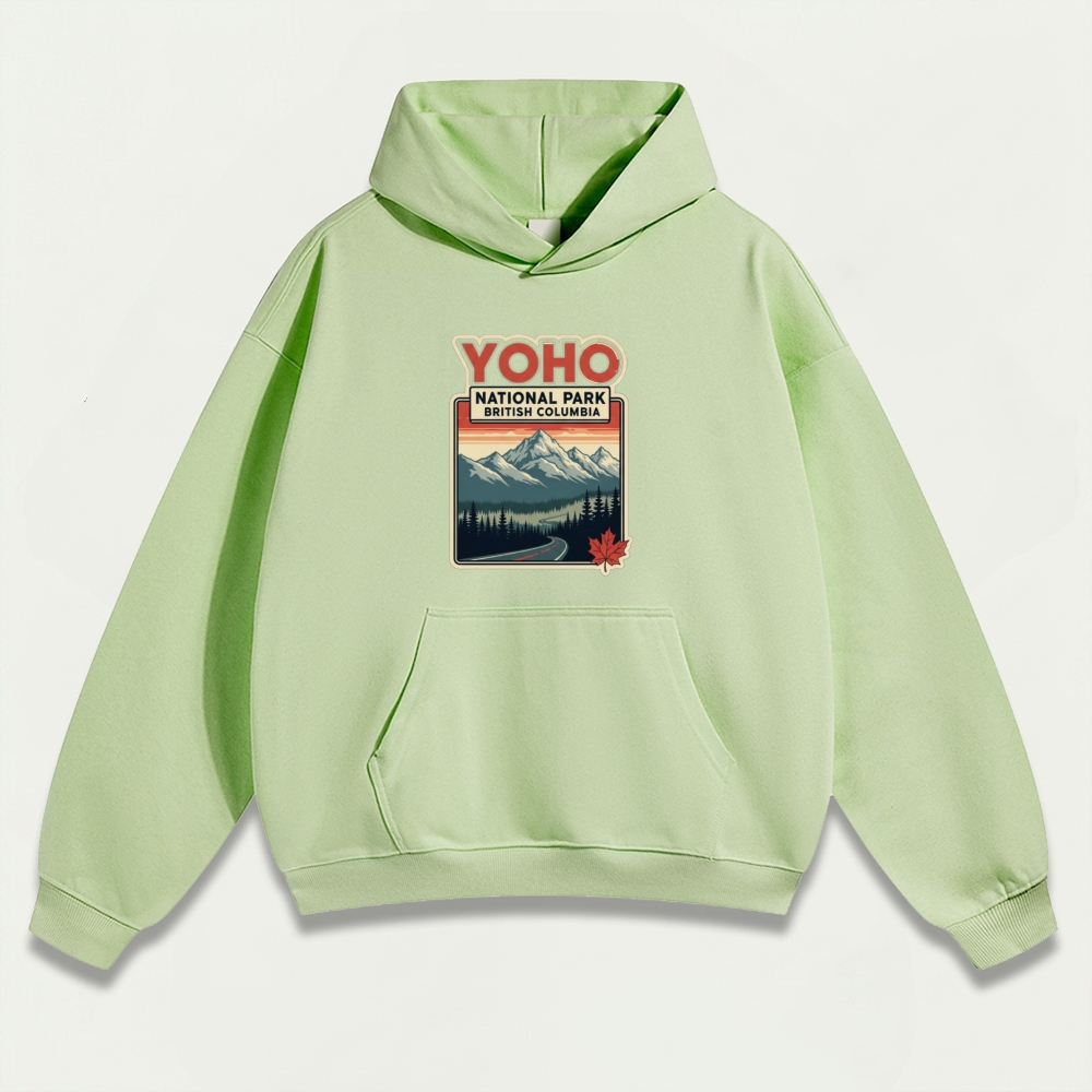 Yoho National Park Heavyweight Trail Hoodie-HikeVista