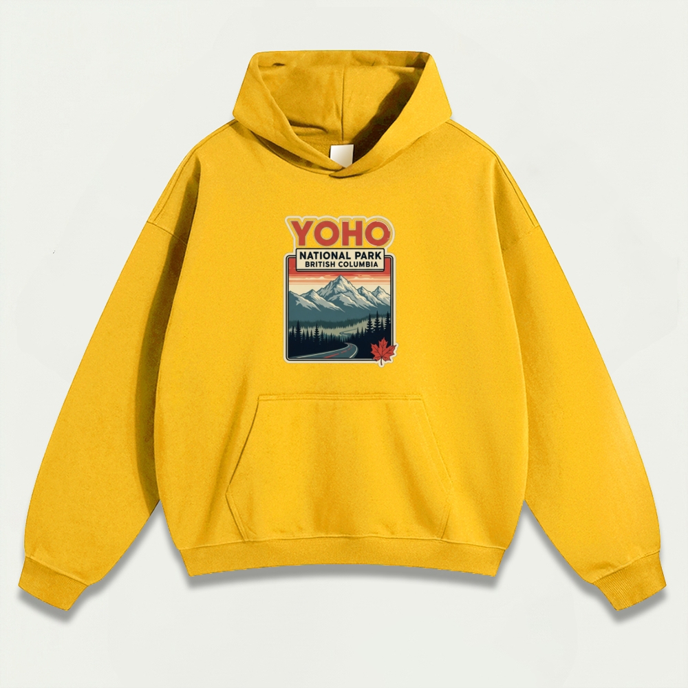 Yoho National Park Heavyweight Trail Hoodie-HikeVista