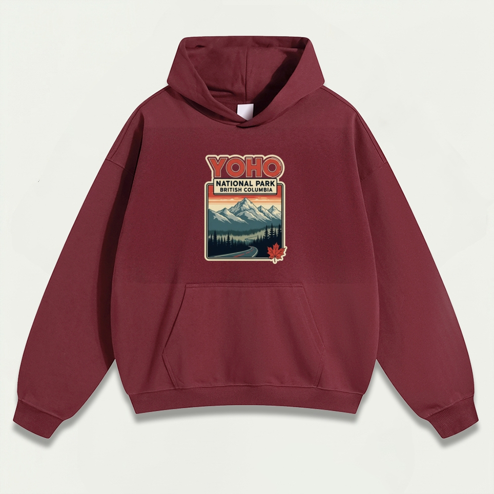 Yoho National Park Heavyweight Trail Hoodie-HikeVista