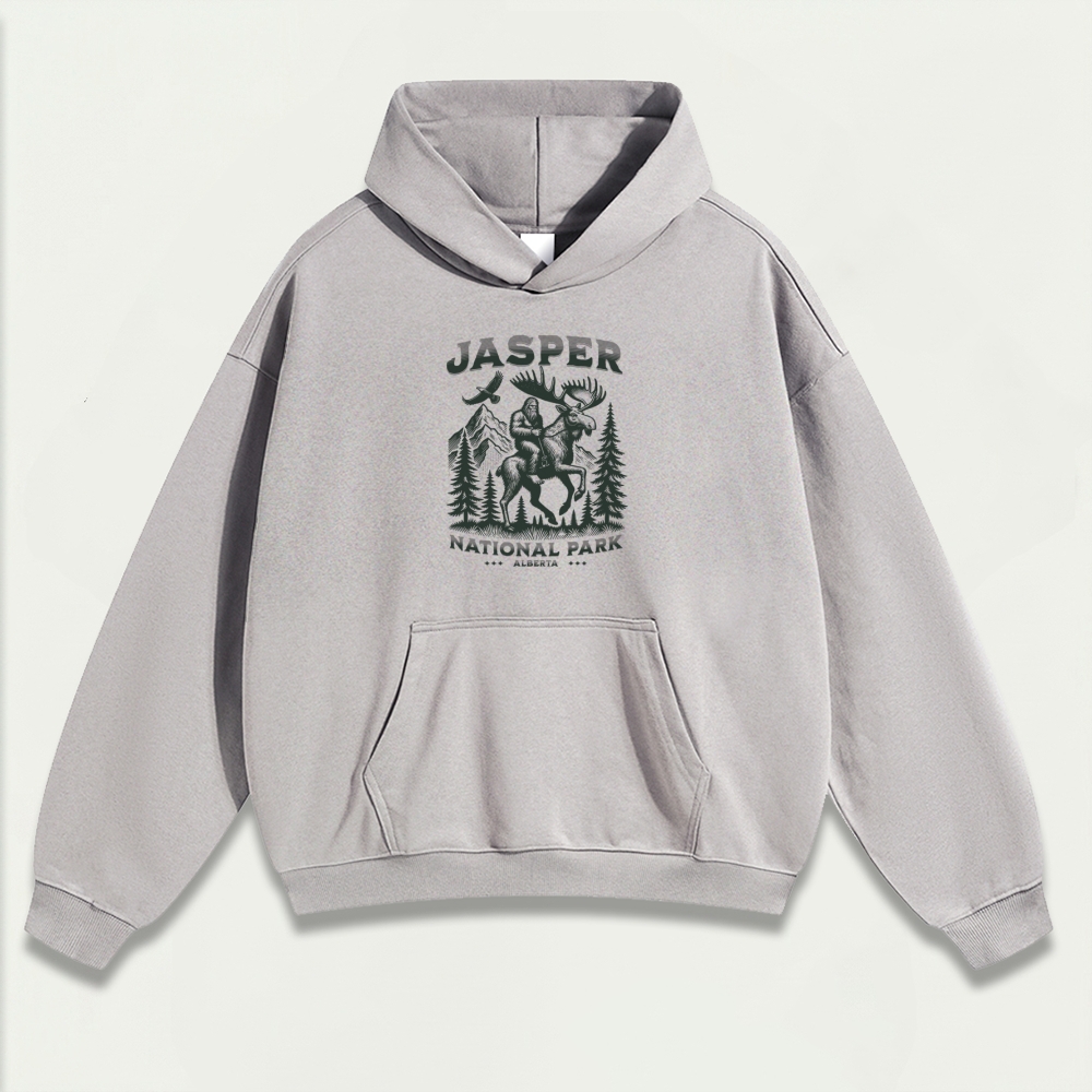 Jasper National Park Heavyweight Trail Hoodie-HikeVista