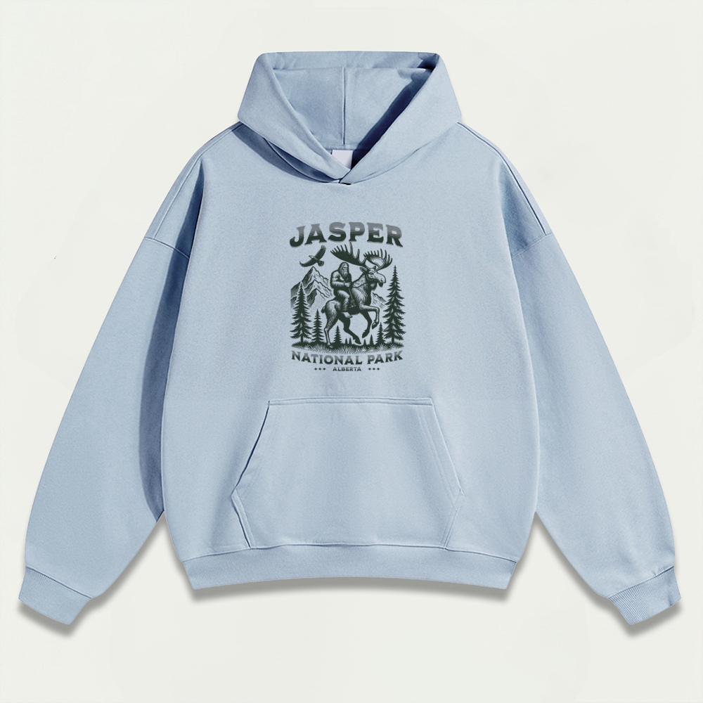 Jasper National Park Heavyweight Trail Hoodie-HikeVista