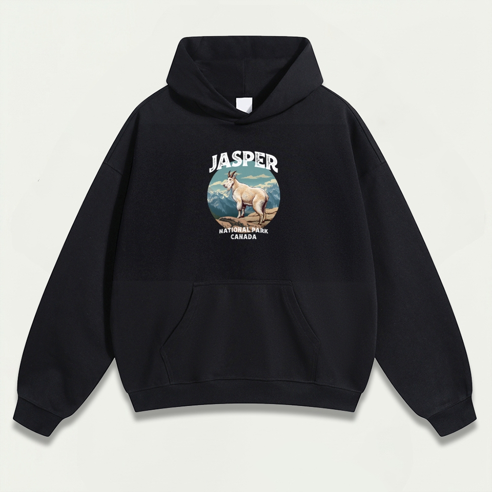 Jasper National Park Heavyweight Trail Hoodie-HikeVista