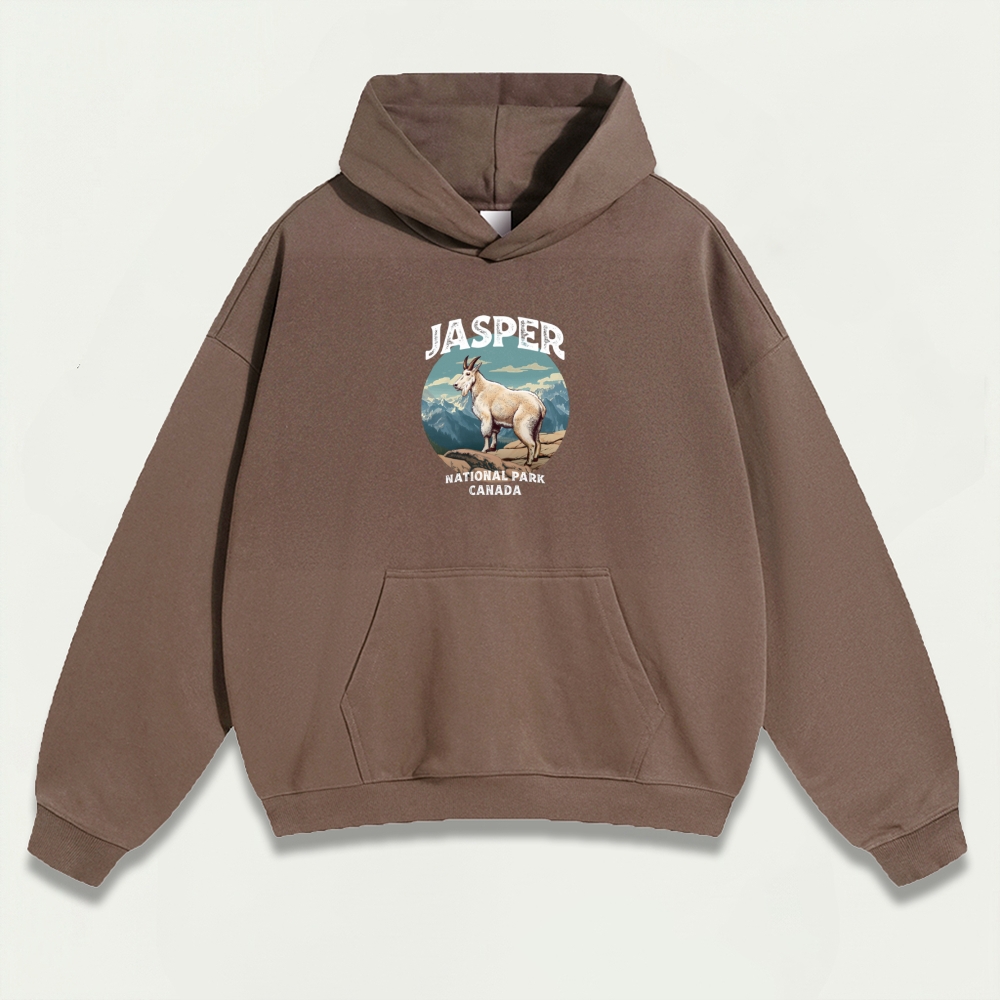 Jasper National Park Heavyweight Trail Hoodie-HikeVista