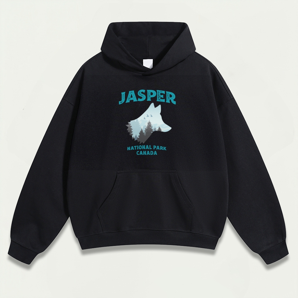 Jasper National Park Heavyweight Trail Hoodie-HikeVista
