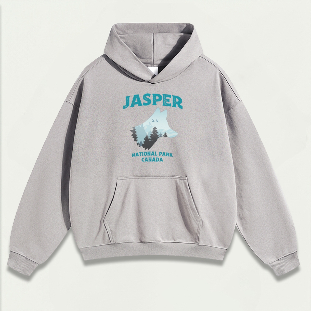 Jasper National Park Heavyweight Trail Hoodie-HikeVista