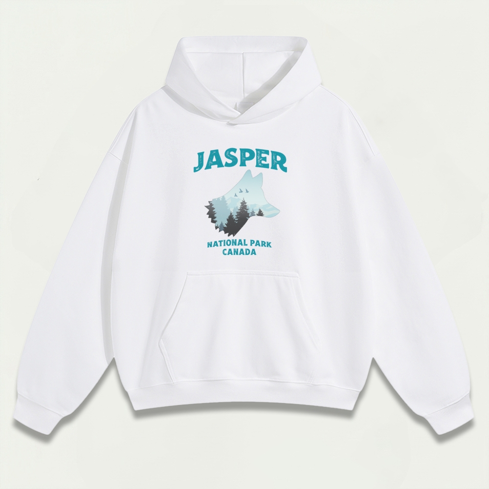 Jasper National Park Heavyweight Trail Hoodie-HikeVista
