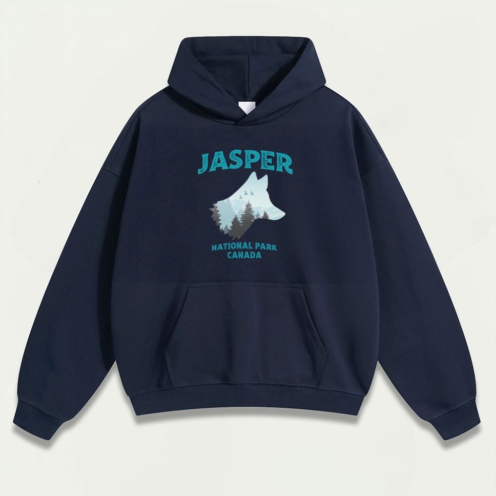 Jasper National Park Heavyweight Trail Hoodie-HikeVista