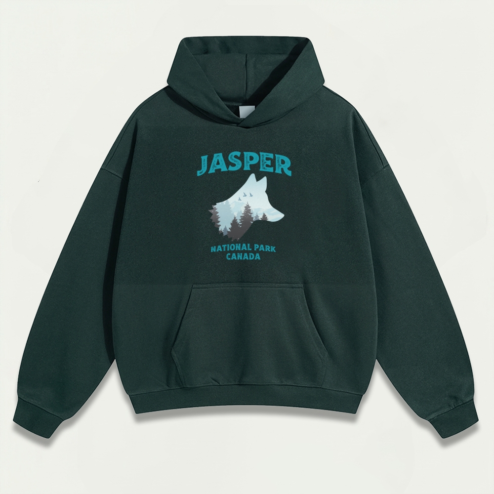 Jasper National Park Heavyweight Trail Hoodie-HikeVista