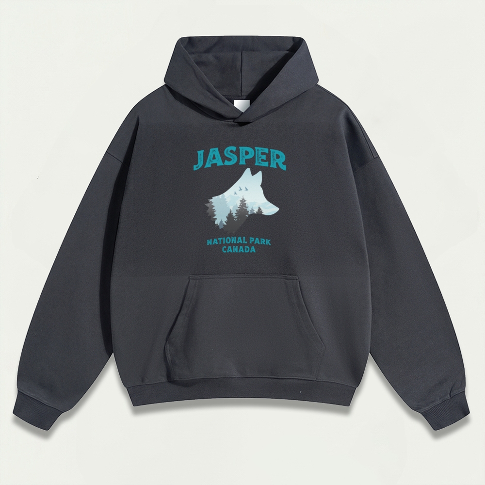 Jasper National Park Heavyweight Trail Hoodie-HikeVista