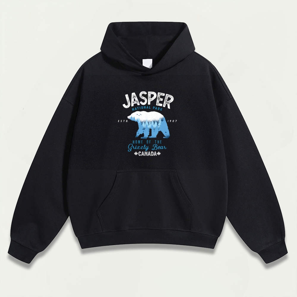 Jasper National Park Heavyweight Trail Hoodie-HikeVista