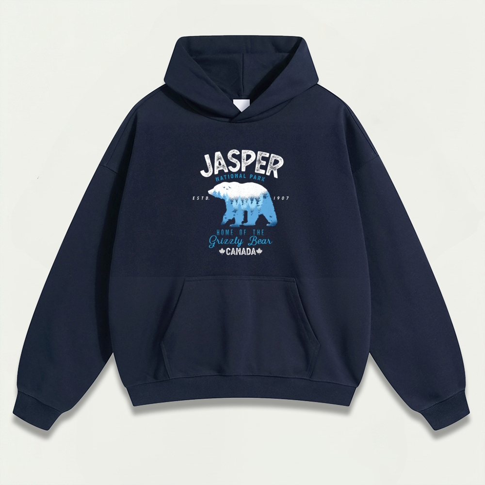 Jasper National Park Heavyweight Trail Hoodie-HikeVista