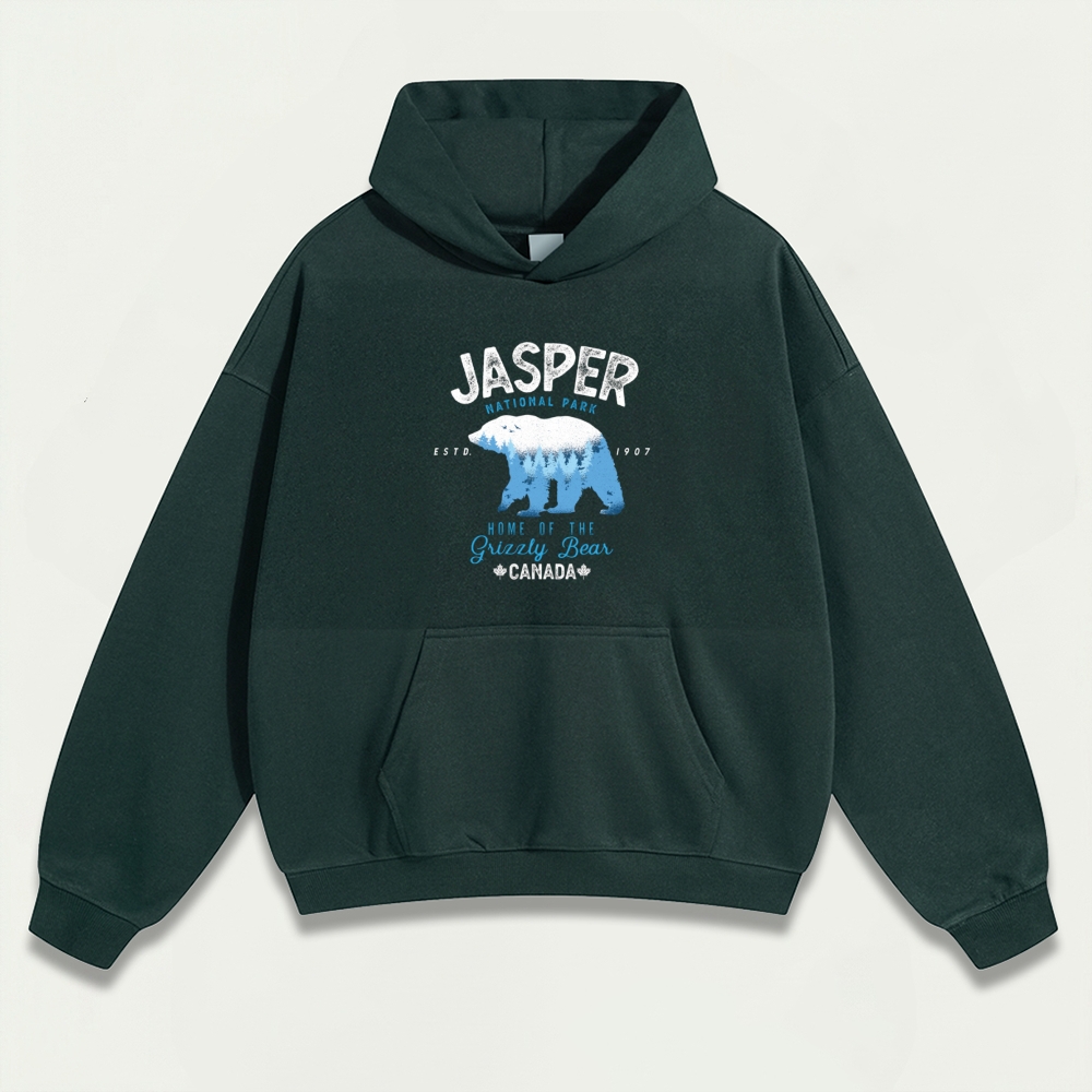 Jasper National Park Heavyweight Trail Hoodie-HikeVista